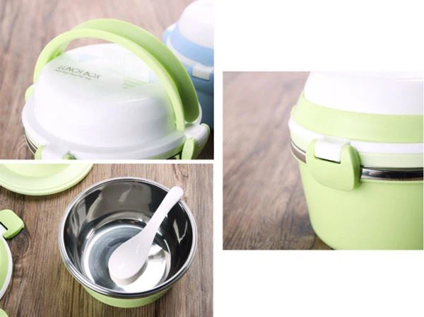 Buckle Tiffin Thermal Stainless Steel Lunch Box 