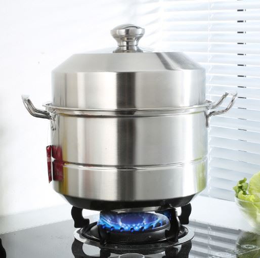 Double Layer Steam Pot