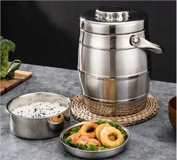 فراغ الحرارية 3 بينتو الغذاء تيفين الناقل